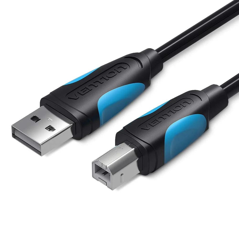 Vention USB2.0 A Male to B Male Printer Cable 1.5M-VAS-A16-B150