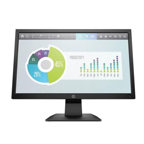 HP P204v 19.5-Inch HD+ LED Monitor HDMI VGA L47850-C06