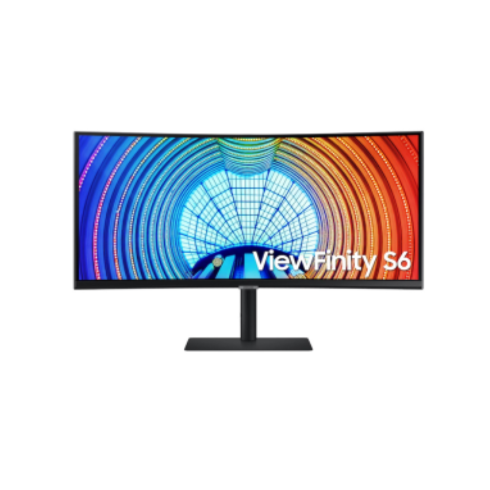 Samsung S6 ViewFinity 34" Ultra‑Wide WQHD Monitor-LS34A654UBNXGO