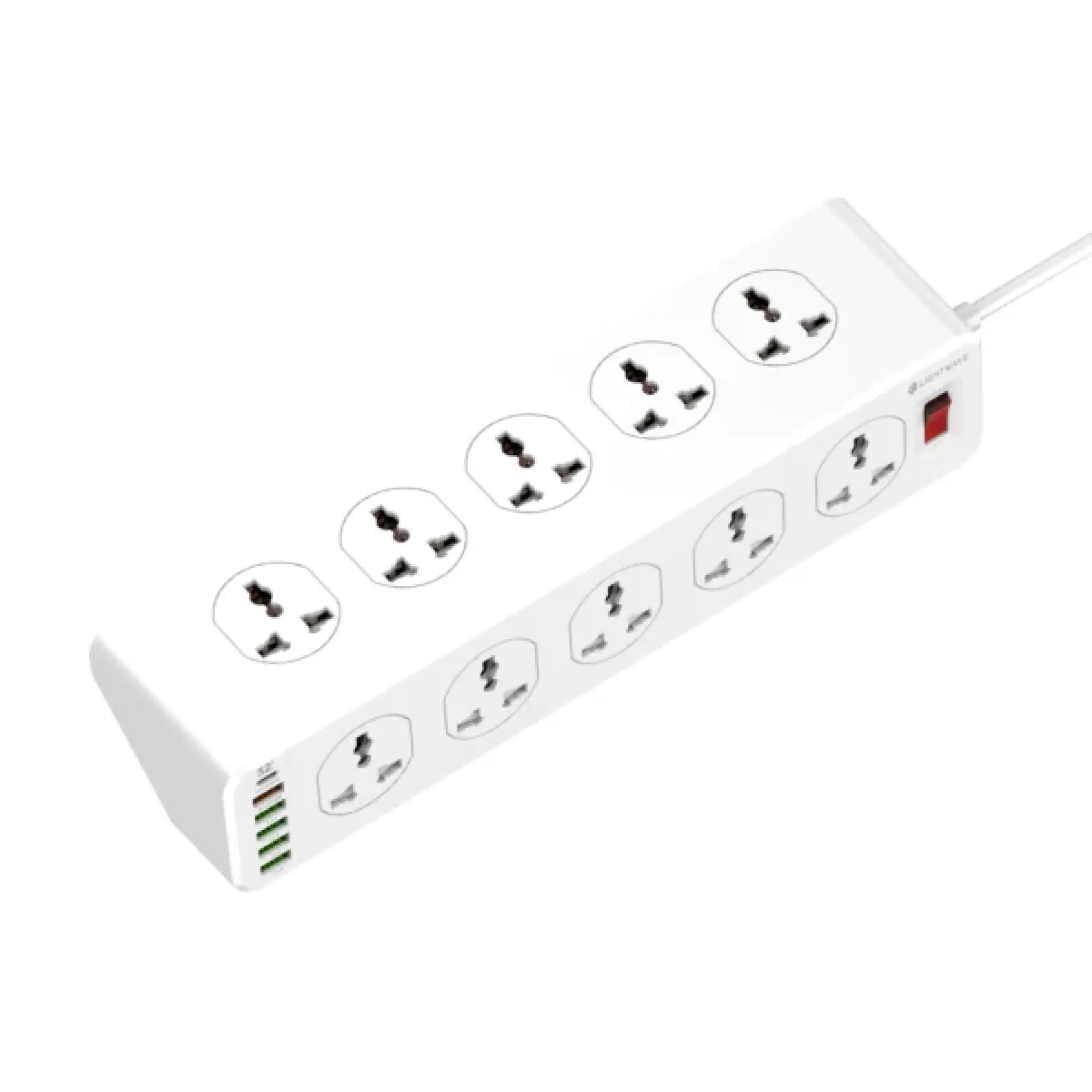Lightwave Extension Socket- 2 Metres 10 WAY-LW EXT 106U