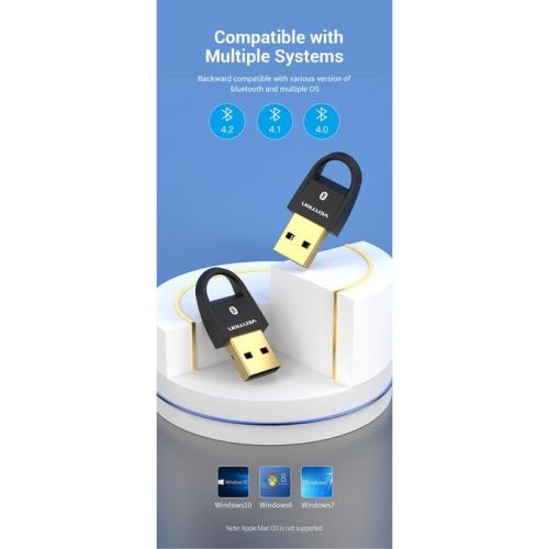 Vention USB Bluetooth5.0 Adapter Black-CDSB0