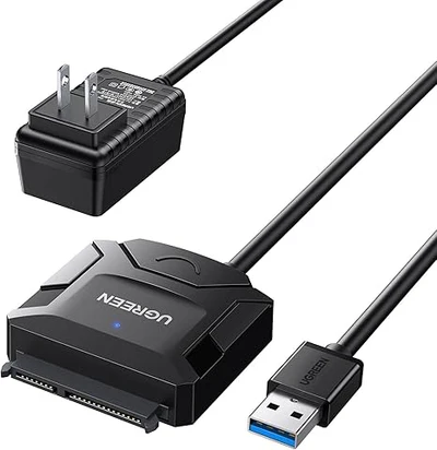 UGREEN CR108 USB 3.0 A To 3.5 2.5 SATA Adapter Cable