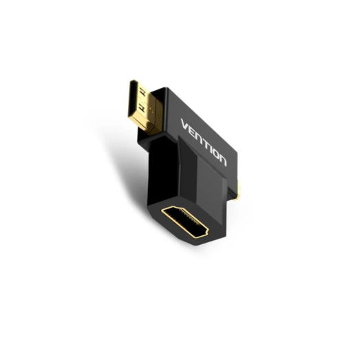 Vention Mini HDMI Male to HDMI Female Adapter Black-AISBO