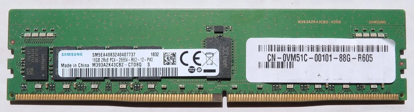Samsung 16GB PC4-2666V Desktop RAM