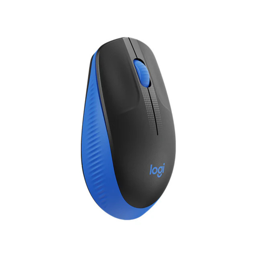 Logitech M191 Full-Size Wireless Mouse Blue
