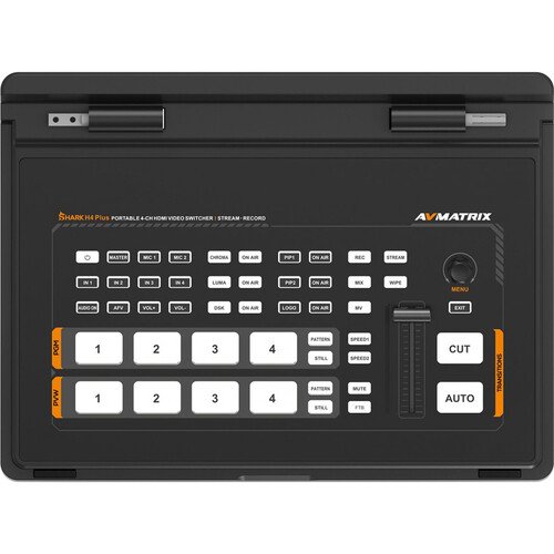 AVMATRIX Shark H4 PLUS 4-Channel HDMI Video Switcher