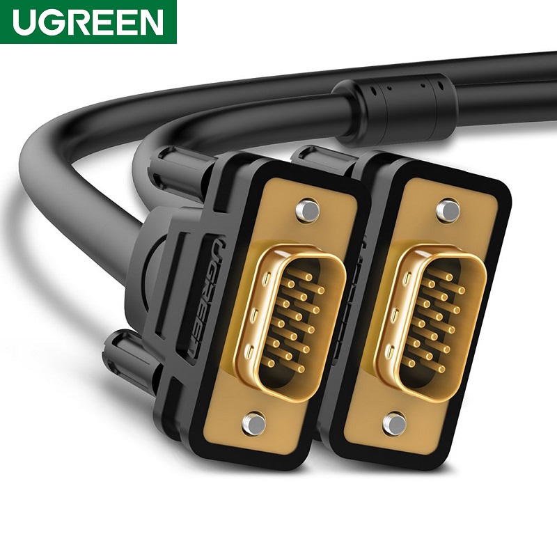 UGREEN VG101 VGA Male To Male Cable-1.5m