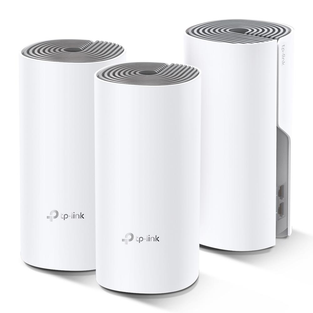 TP-Link Deco E4 AC1200 Mesh Wi-Fi System (3-Pack)- TL-DECO E4