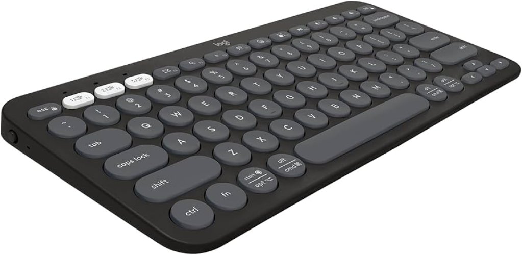 Logitech K380S Multi-Device Bluetooth Keyboard Tonal Graphite-920-011851