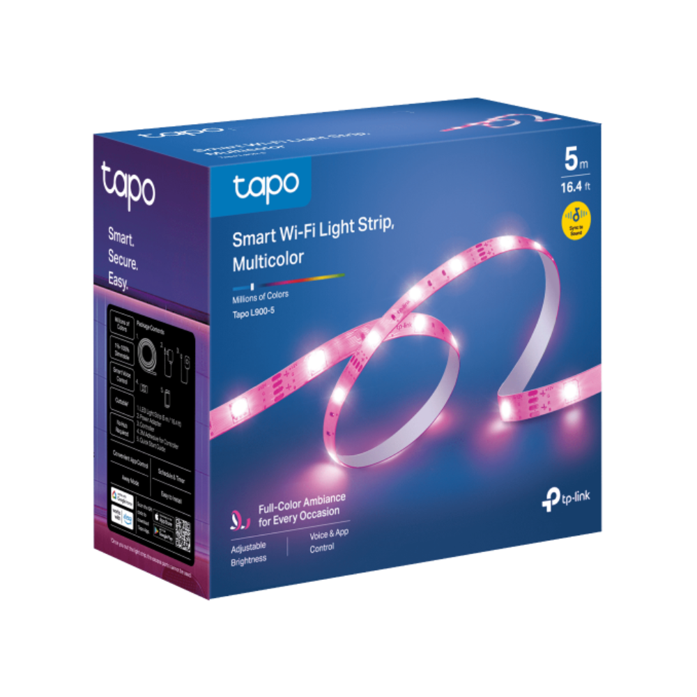 TP-Link Tapo L900-5 – Smart Wi-Fi Light Strip