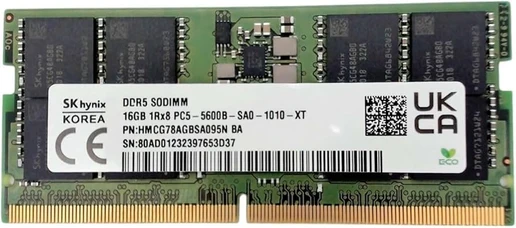 SK hynix 16GB DDR5 5600MHz SODIMM RAM