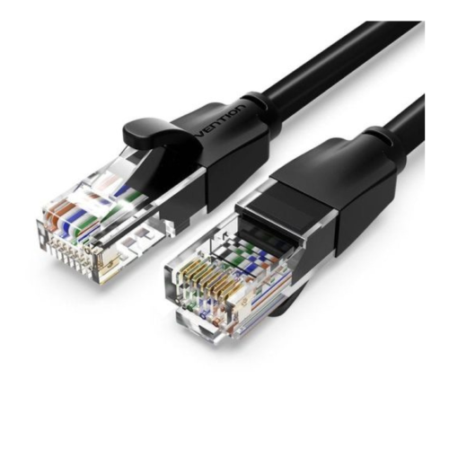 Vention Cat.6 UTP Patch Cable 20m Black-IBKBQ