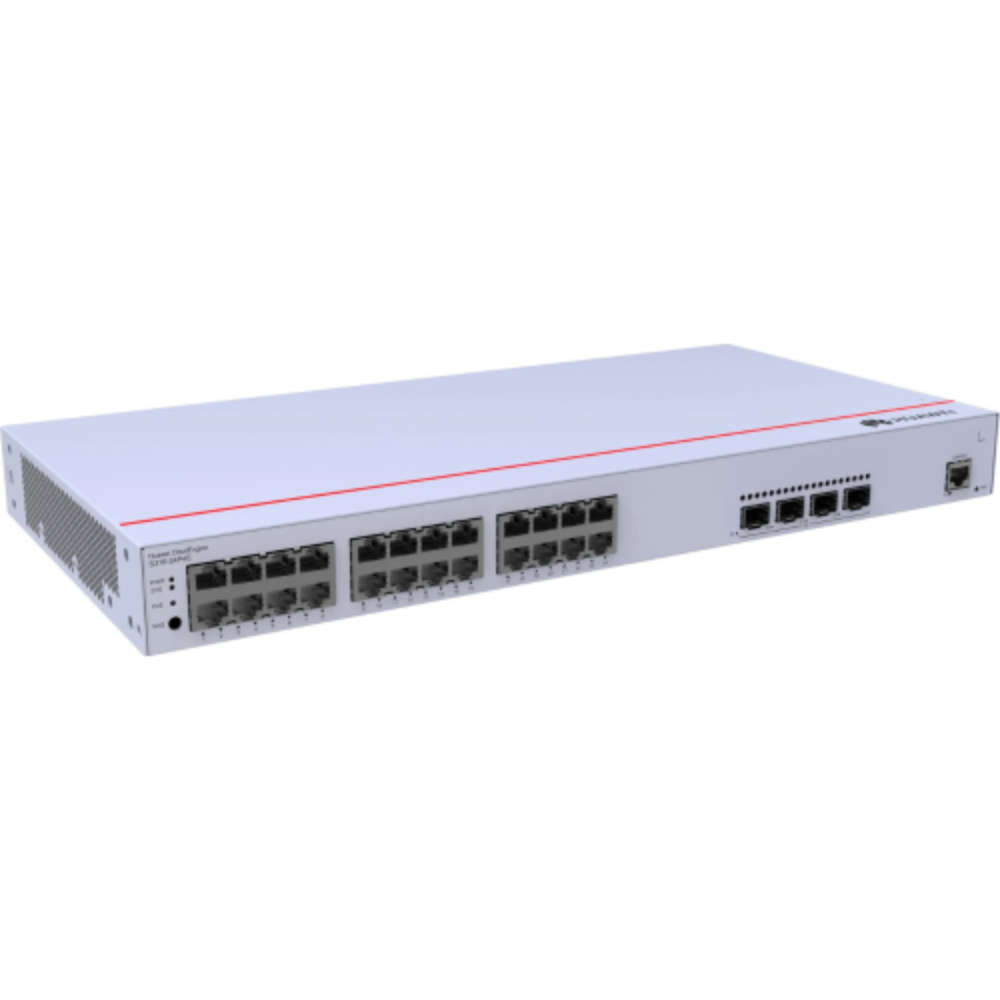 S310-24P4S 24-Port PoE+ Switch with 4 SFP Uplinks