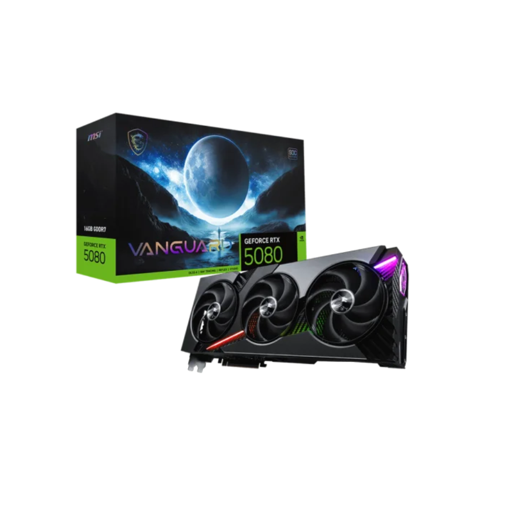 MSI Geforce RTX 5080 GAMING TRIO 16GB GDDR7-912-V531-026
