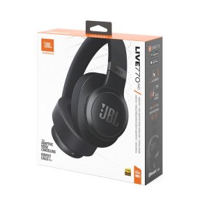 JBL LIVE 770NC wireless  headphones with Noise Cancelling-Black -JBLLIVE770NCBLK