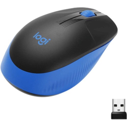 Logitech M191 Full-size wireless mouse  Blue-910-005909