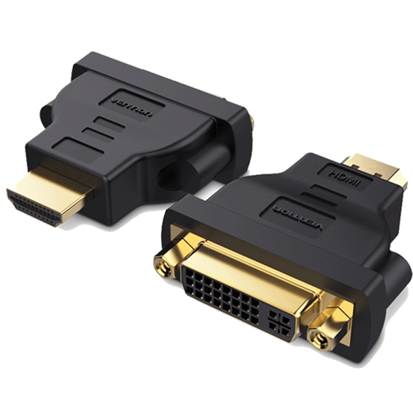 Vention HDMI DVI Bi-Directional  Adapter  Black-ECCB0