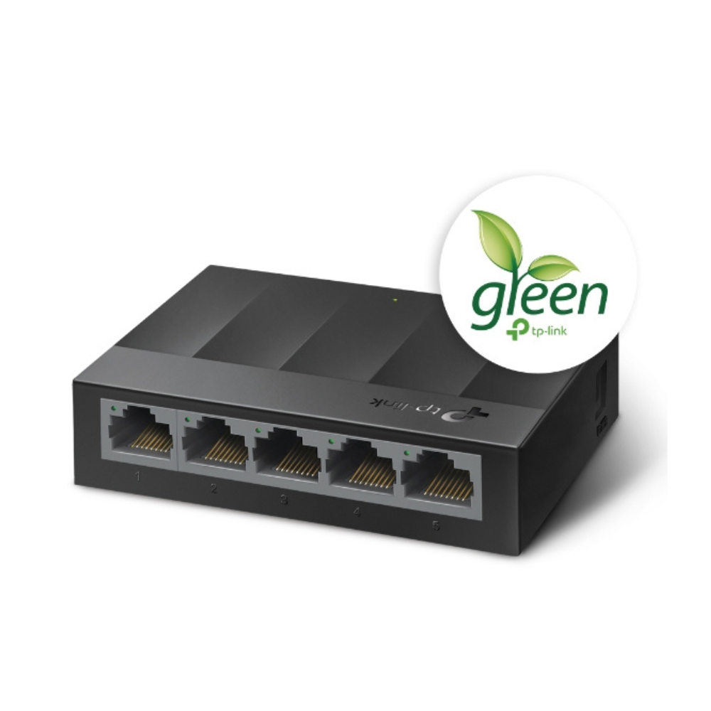 TP-Link LS1005G – 5-Port Gigabit Ethernet Switch