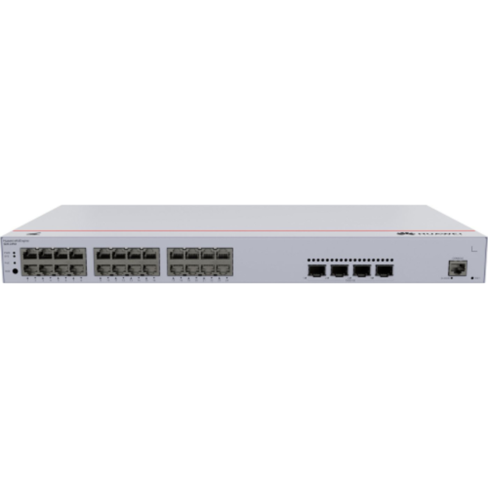 eKitEngine S220-24P4X 24-Port PoE+ Switch, 4 SFP+