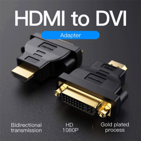 Vention HDMI DVI Bi-Directional  Adapter  Black-ECCB0