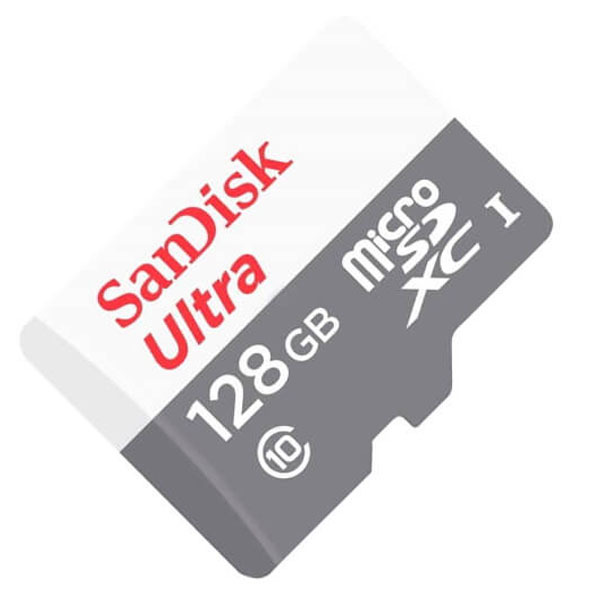 SanDisk MicroSD CLASS 10 100MBPS 128GB -SDSQUNR-128G-GN6MN