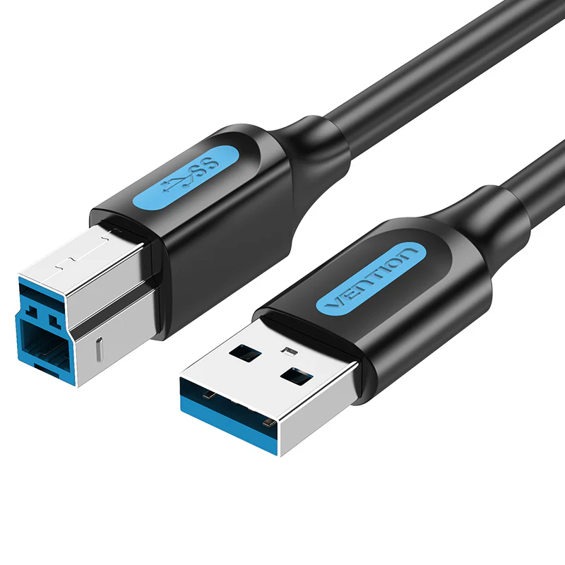Vention USB 3.0 A Male to B Male Cable 1.5M PVC Type-COOBG