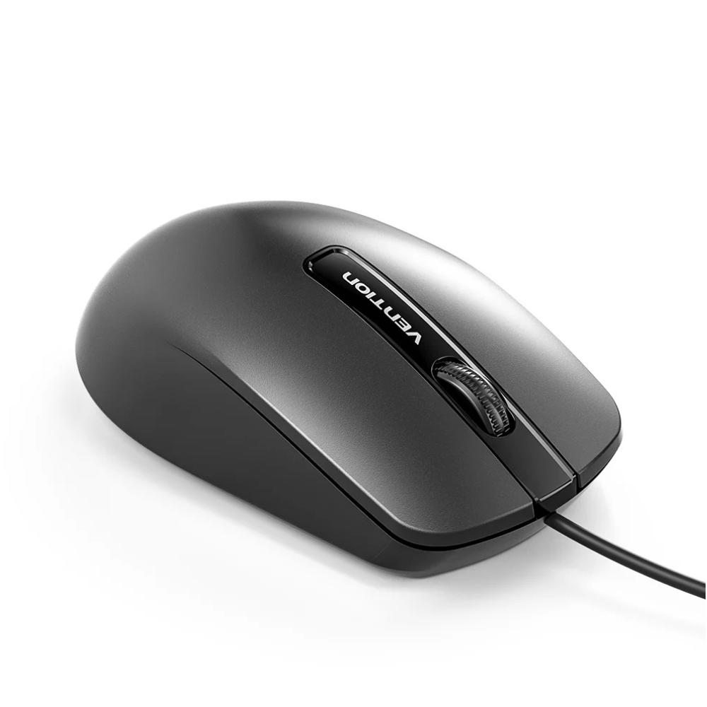 Vention 3-Button USB Wired Computer Mouse 1.5M Black-KTABG