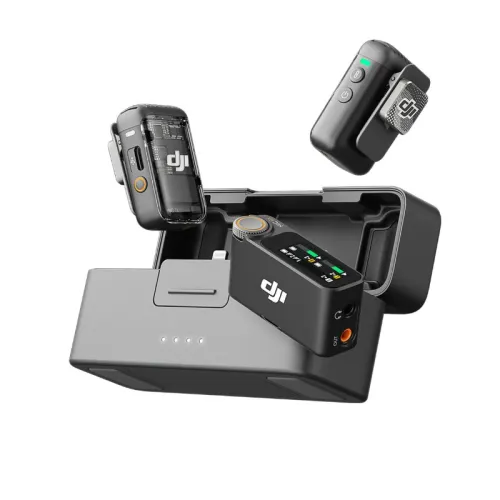 DJI Mic Mini 2-Person Compact Wireless Microphone System for Camera & Smartphone