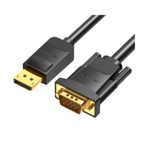 Vention DP to VGA Cable 1.5M Black-HBLBG