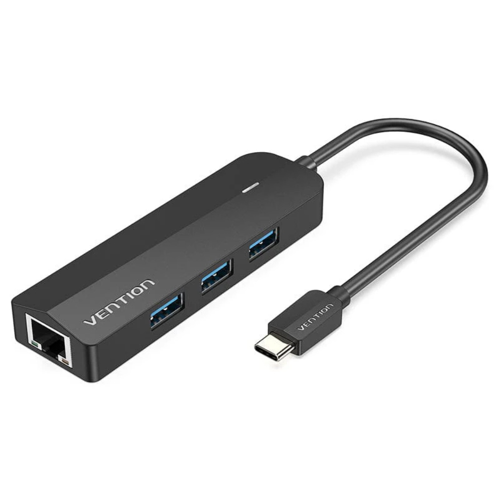 Vention USB-C to USB 3.0*3/RJ45/Micro-B HUB - TGPBB