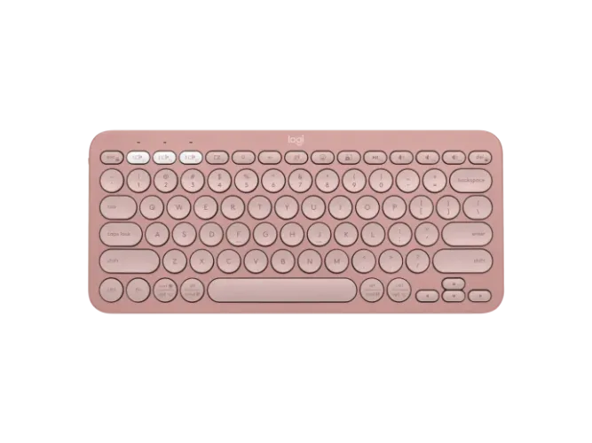 Logitech K380S Multi-Device Bluetooth Keyboard  Tonal ROSE-920-011853