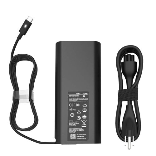 Charger for Dell XPS 15 9510 3.5K OLED RTX 3050 / 3050 Ti – 130W 20V 6.5A USB-C
