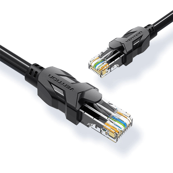 Vention Cat.6 UTP Patch Cable 2M Black-IBEBH