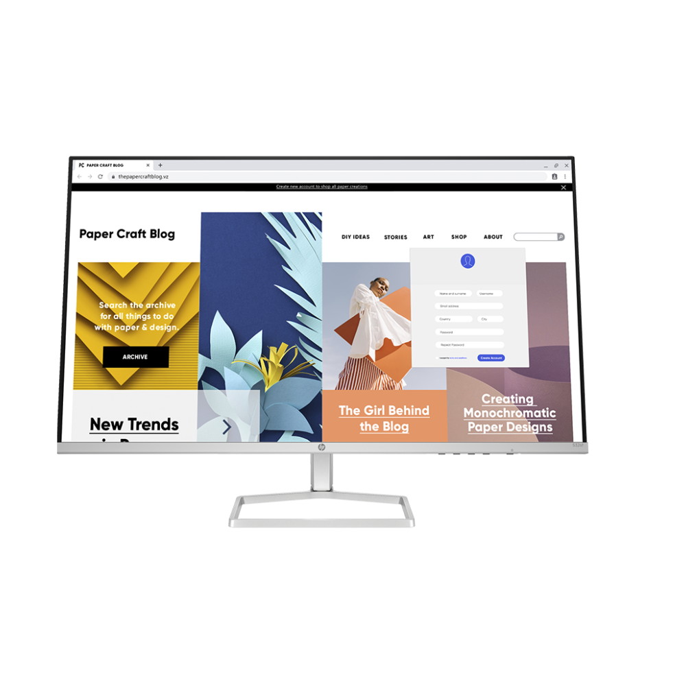 HP S5 532SF Monitor 31.5" - N75905-004