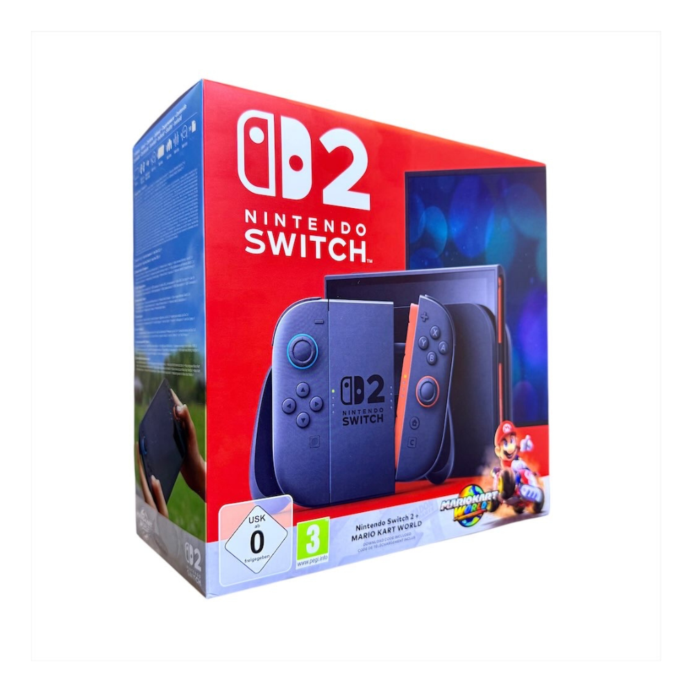 Nintendo Switch 2 – Console with Mario World Game