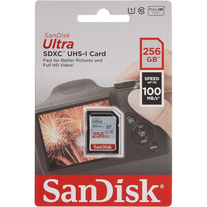 SanDisk Ultra SDHC card 256GB-SDSDUNR-256G-GN3IN