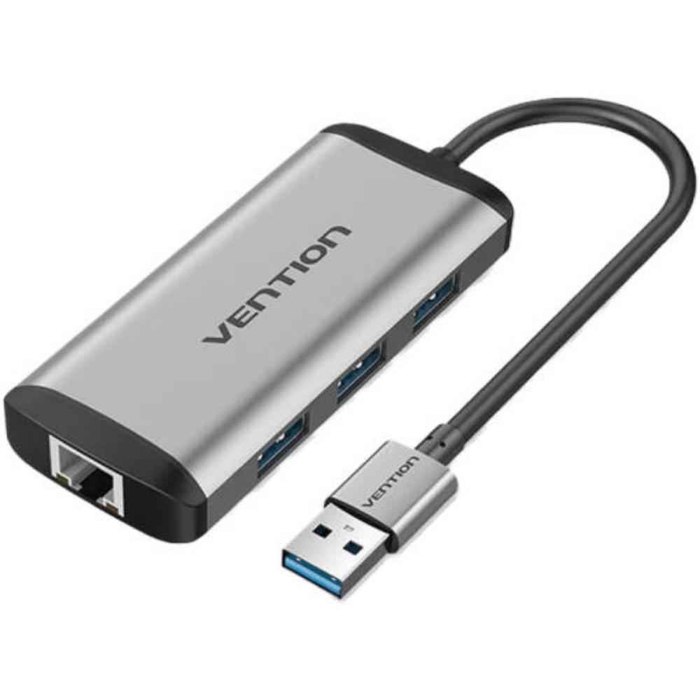 Vention USB 3.0 to USB3.0*3 + Gigabit Ethernet Docking Station-CKBHB