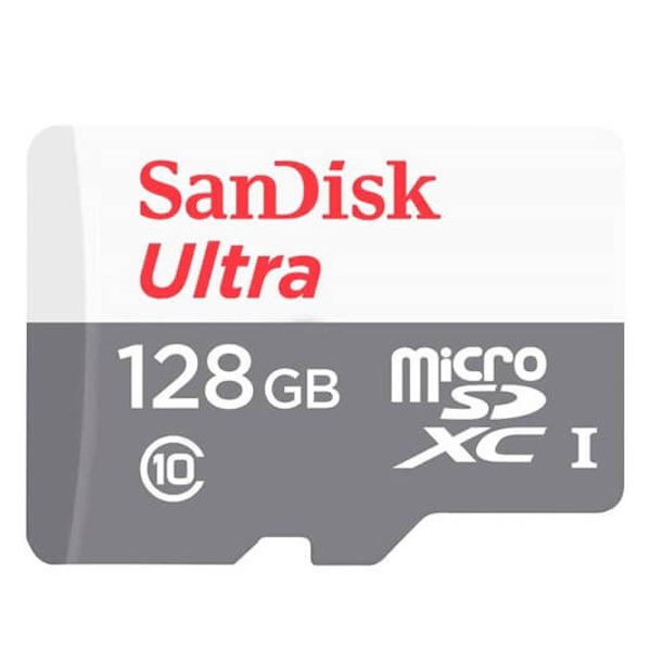 SanDisk MicroSD CLASS 10 100MBPS 128GB -SDSQUNR-128G-GN6MN