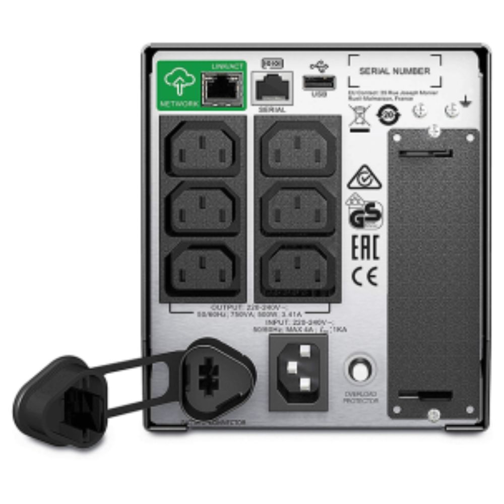 APC Smart-UPS 750VA, Tower, LCD 230V with SmartConnect Port – SMT750IC