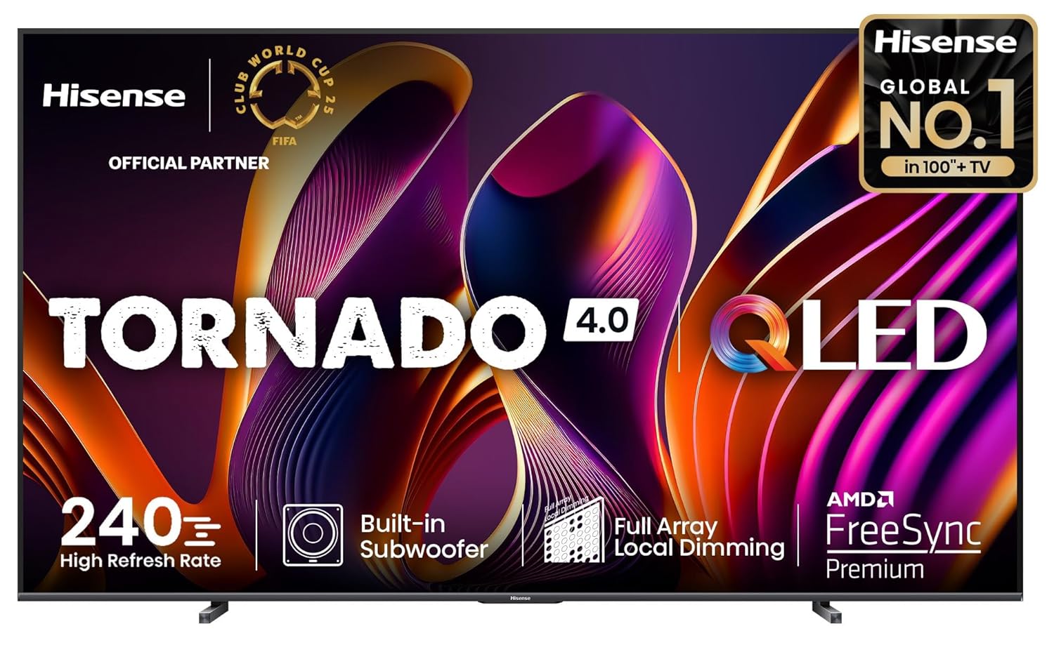Hisense 100Q7N 100" QLED 4K Smart TV – 144Hz Gaming & HDR