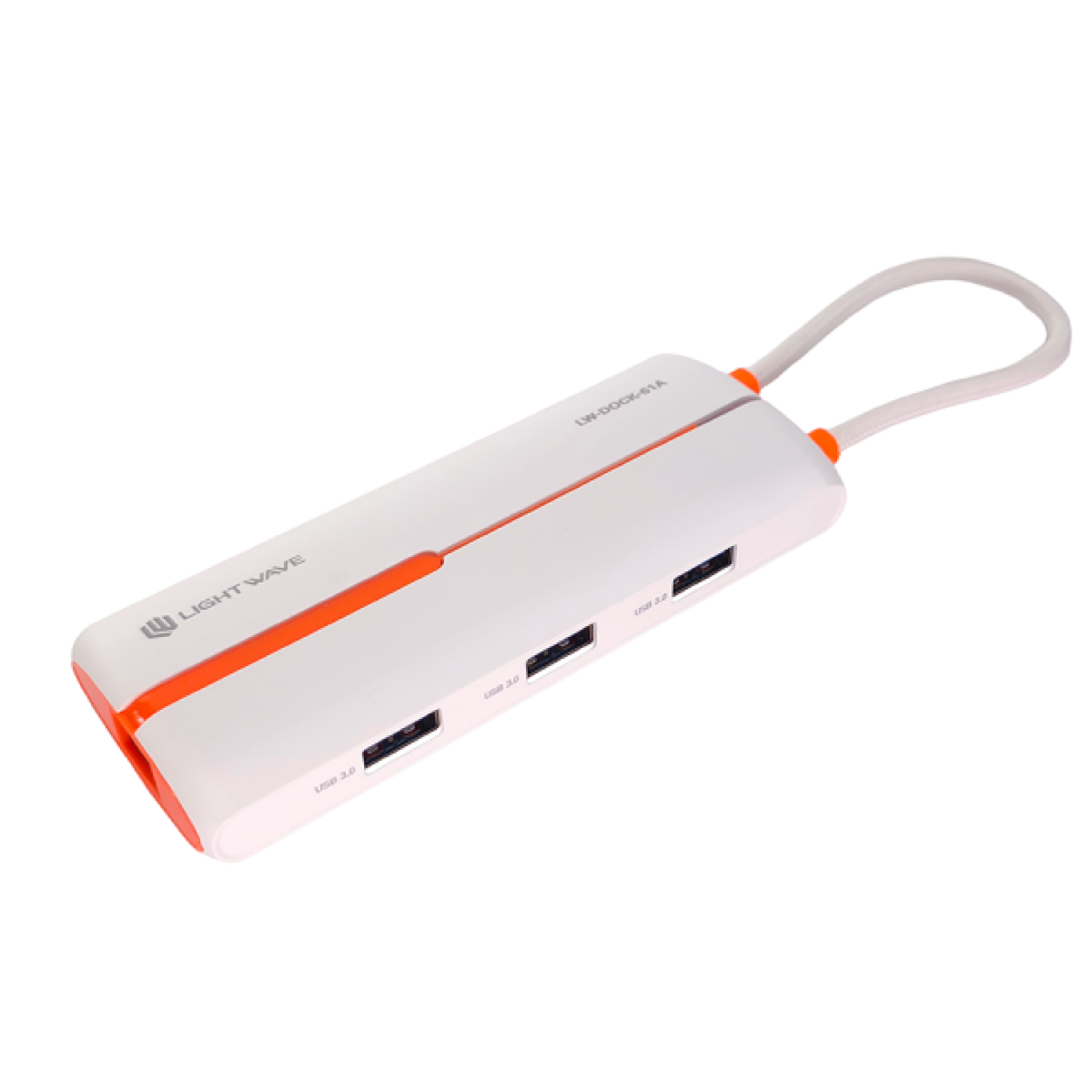 Light Wave USB-C 6-in-1 Docking Station -LW-DOCK-61A