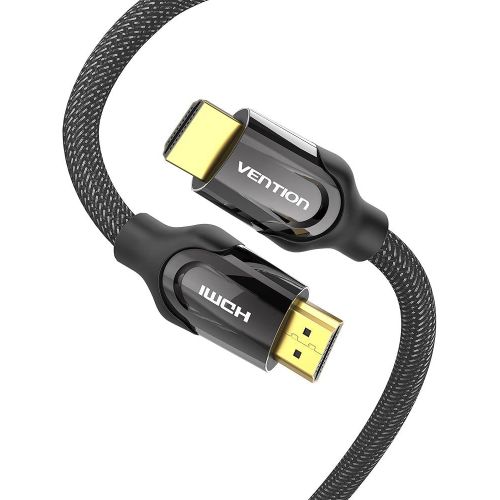 Vention Nylon Braided 4K Flat HDMI Cable 2M Zinc Alloy-AASBH