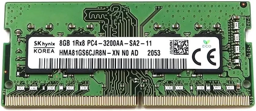 SK hynix/Samsung 8GB PC4 3200 Laptop RAM