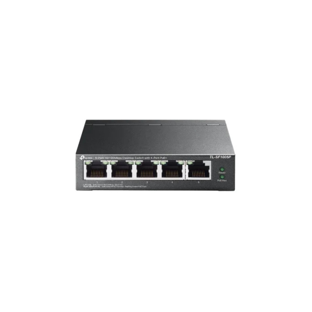 TP-Link TL-SF1005P – 5-Port Fast Ethernet PoE Switch