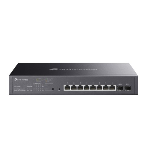 TP-Link Omada TL-SG2210MP 10-Port Gigabit Smart Switch with 8 PoE+ Ports 150W