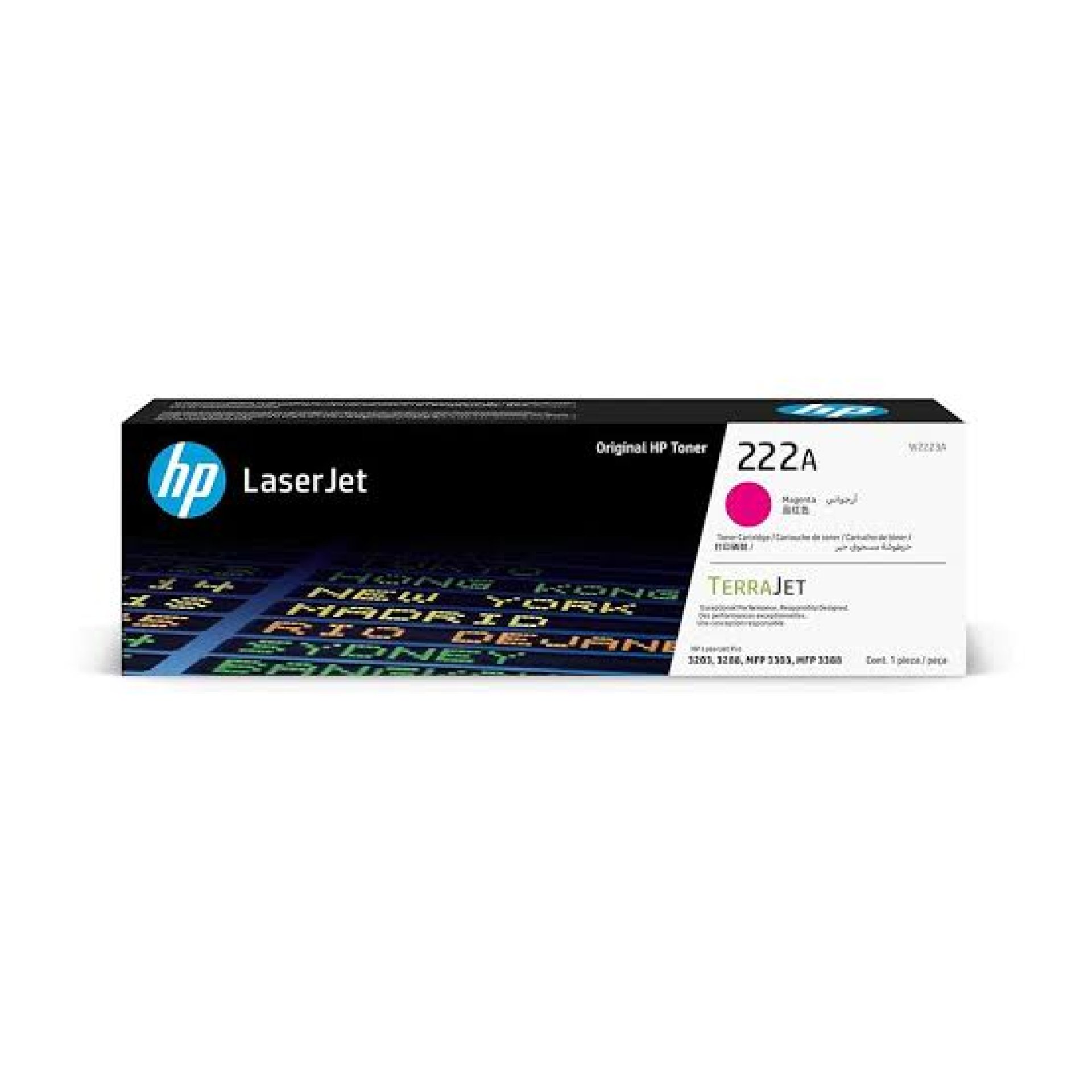 HP 222A Magenta Original LaserJet Toner Cartridge W2223A