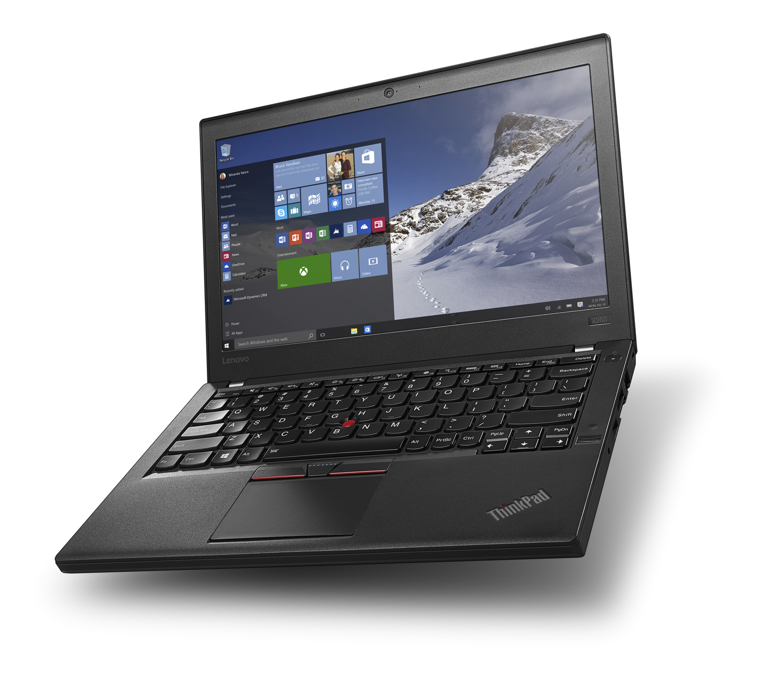 LENOVO THINKPAD X260 Core i3 6th Gen 8GB RAM 256GB SSD Non-Touch