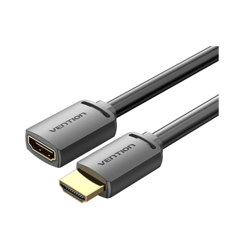 Vention HDMI Female to Female Extension Cable 0.5M Black-AAXBD