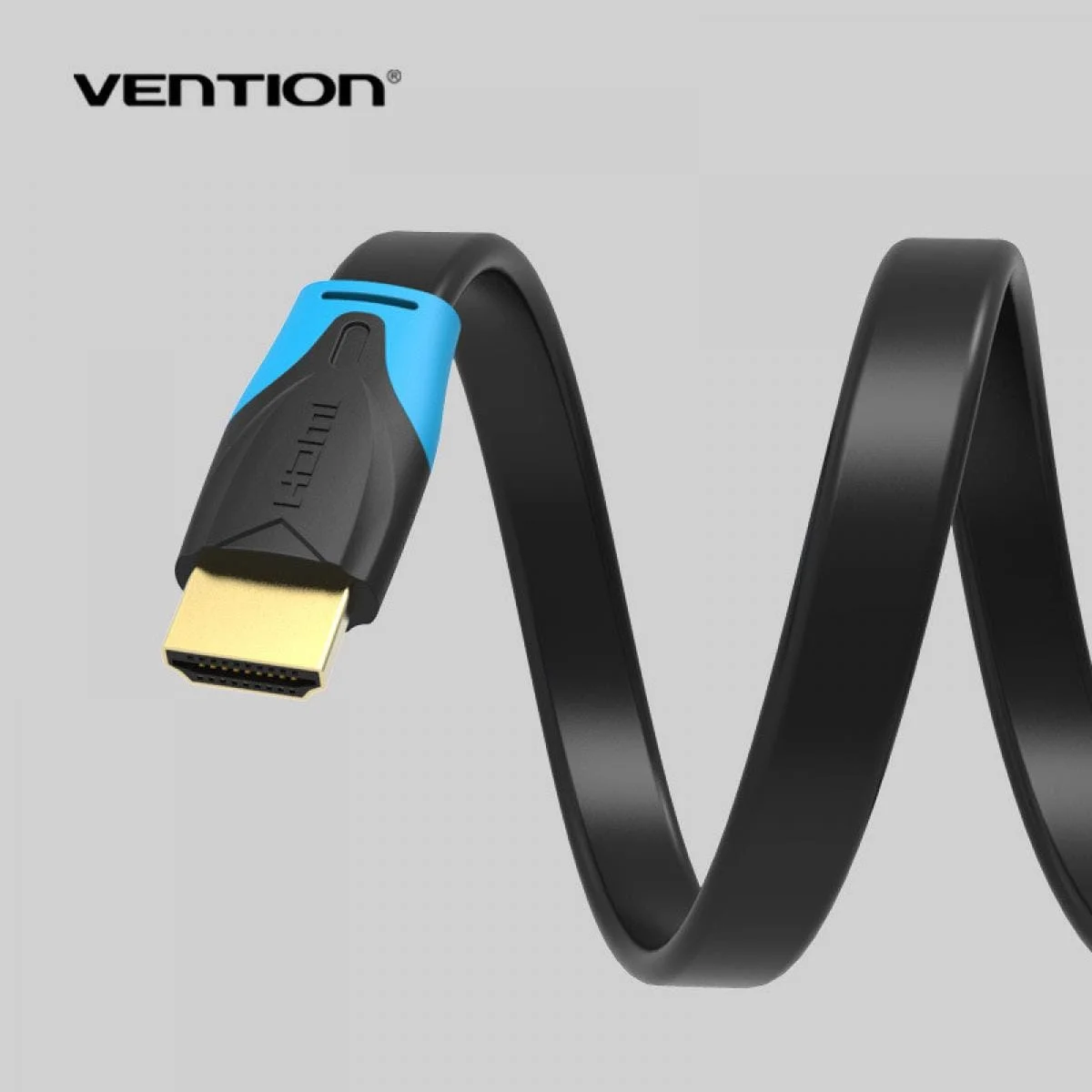 Vention Flat HDMI Cable 10M Black-VAA-B02-L1000
