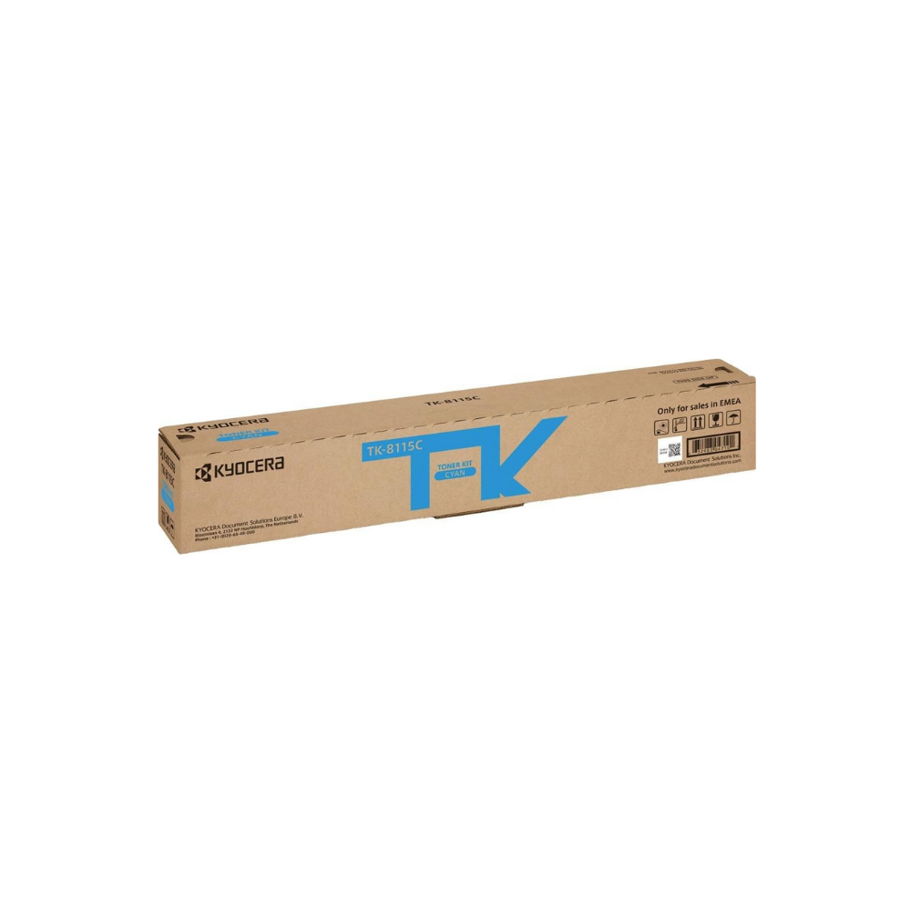 Kyocera TK-8115C Cyan Original Toner-1T02P3CNL0
